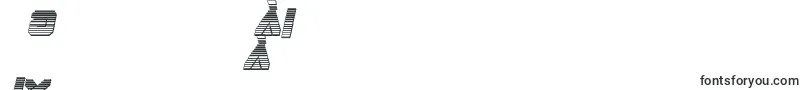 Dominojackchromeital-Schriftart – bengalische Schriften